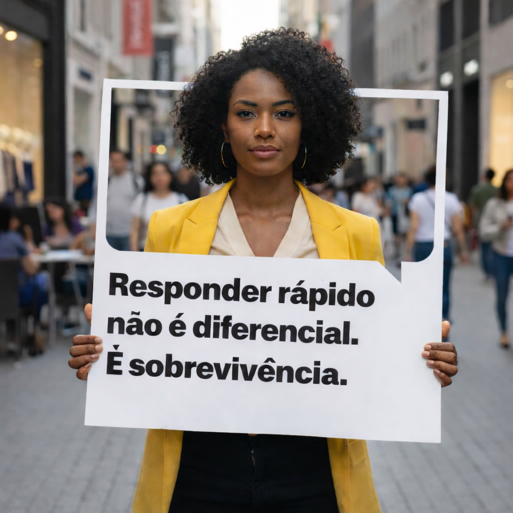 Responder rápido aumenta vendas. Veja os dados